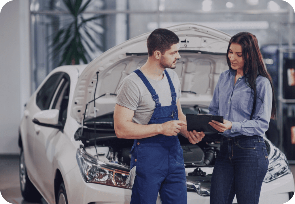 aute repair workshop business, auto repairwork finalizing agreement with customer